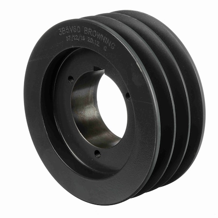 Browning 3 Groove Cast Iron Bushed Bore Multiple Sheave, 3B5V60 3B5V60